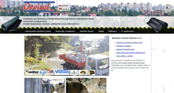 Desktop Screenshot of geoizol.cz